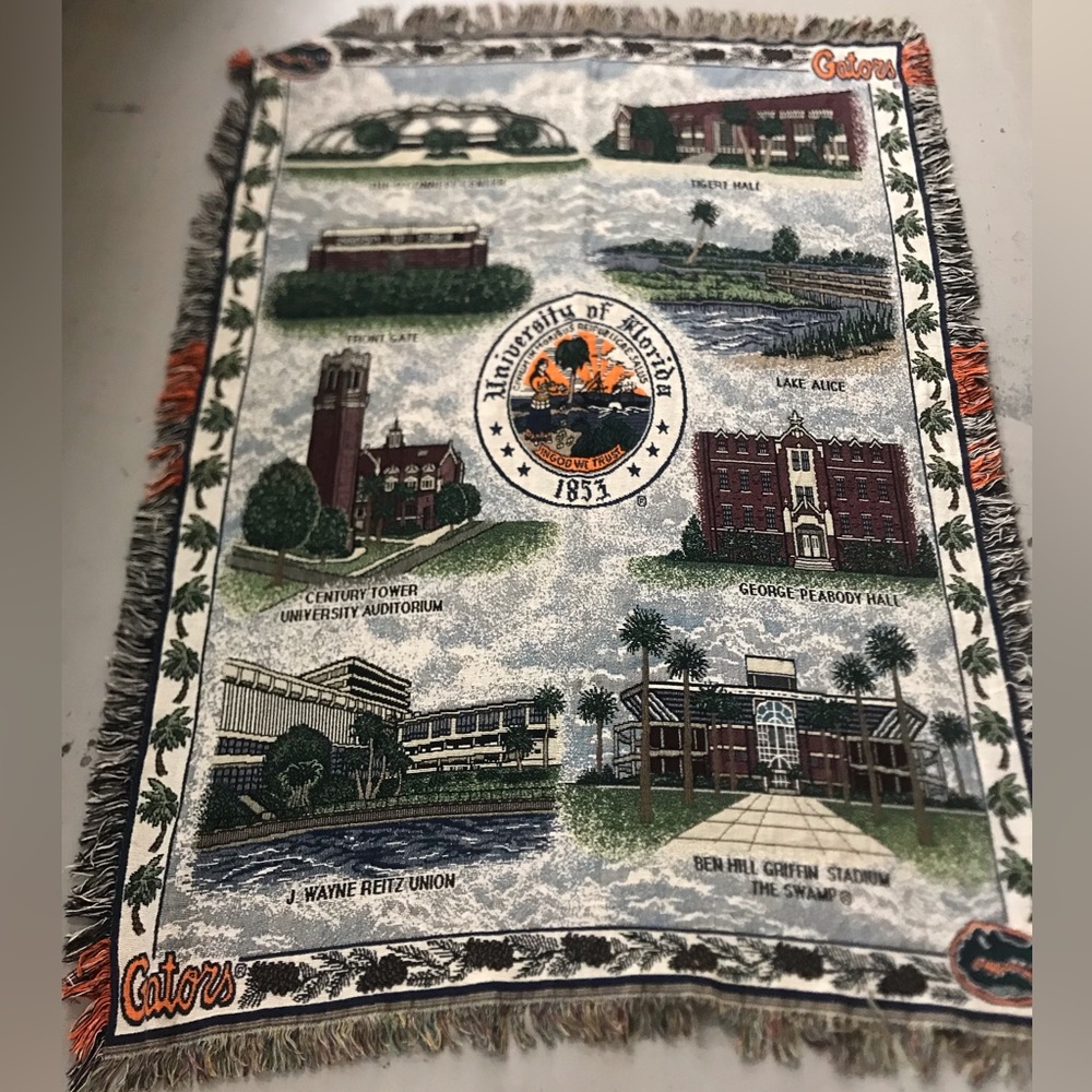 Gators University of Florida Throw Blanket